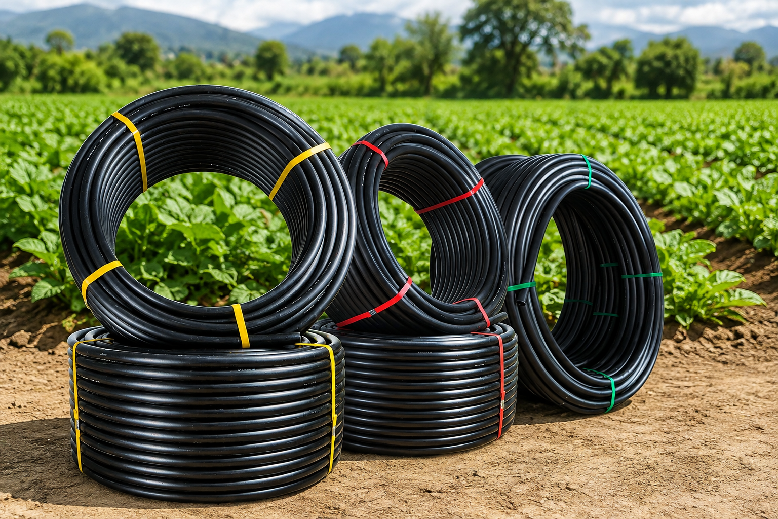 MANGUERA HDPE NEGRO