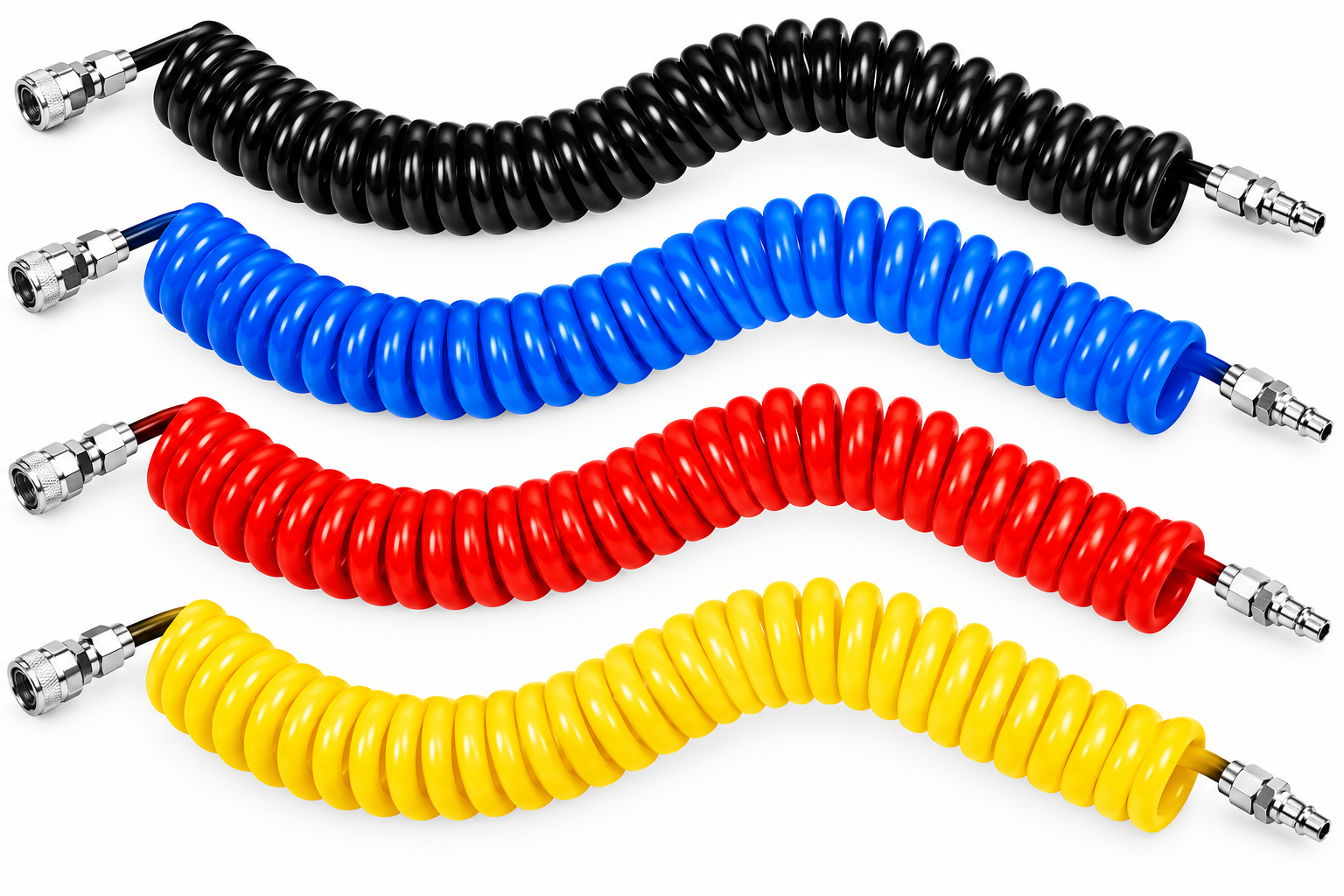 MANGUERA ESPIRAL CON CONECTOR
