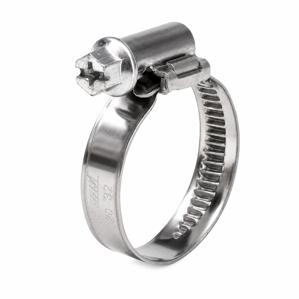 ABRAZADERA SIN FIN INOXIDABLE W4